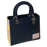 Lady Dior Leather Crossbody Bag