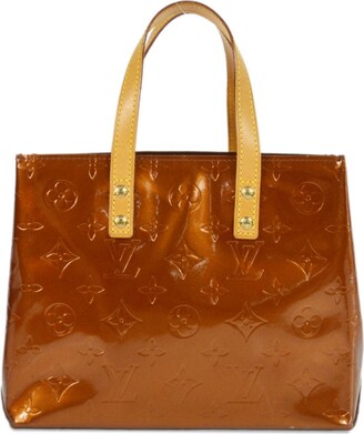 Pre-owned Louis Vuitton Brown Leather And Pvc Charms Bag
