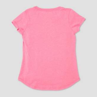 Barbie Girls' Short Sleeve T-Shirt - Pink