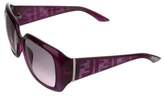 Thumbnail for your product : Fendi Zucca Square Sunglasses