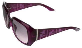 Fendi Zucca Square Sunglasses