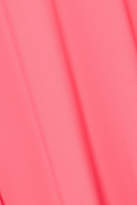 Thumbnail for your product : RED Valentino Ruffle-trimmed Crepe De Chine Mini Dress - Pink
