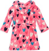 Thumbnail for your product : Hatley Little Girl's & Girl's Confetti Hearts Fleece Robe