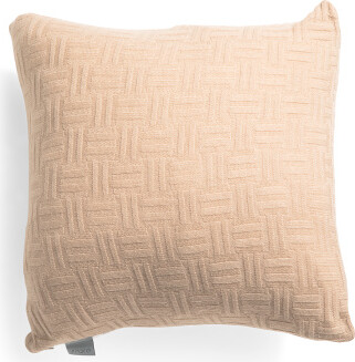 TJMAXX 22X22 Camel Hair Achelous Pillow