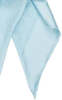 Thumbnail for your product : Chanel Silk Logo Scarf