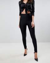 Thumbnail for your product : ASOS Tall DESIGN Tall disco leggings