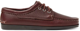 Quoddy Blucher Full-Grain Leather Boat Shoes