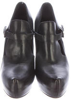 Thumbnail for your product : Henry Beguelin Leather Platform Booties