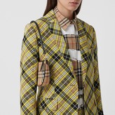 Thumbnail for your product : Burberry Vintage Check Cotton Olympia Pouch