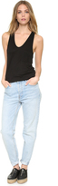 Thumbnail for your product : Alexander Wang T by Classic Tank with Pocket