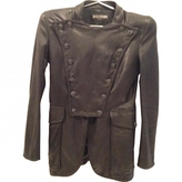 Thumbnail for your product : Balmain Leather Military Jacket