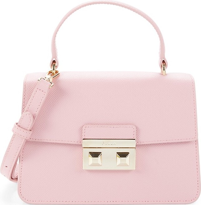 Furla Leather Satchel Bag ShopStyle