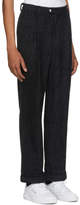 Thumbnail for your product : Pyer Moss Grey Pinstripe Trousers