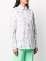 Thumbnail for your product : Paul Smith Floral Print Long Sleeve Shirt