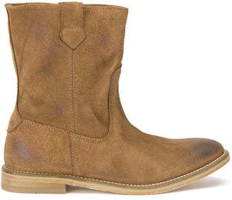 Hudson H Shoes by Women's Hanwell Suede Slouch Boots Tan