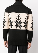 Thumbnail for your product : Etro Two-Tone Knitted Cardigan