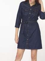 Thumbnail for your product : Blue Long Sleeve Denim Shirt Dress