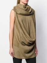 Thumbnail for your product : Rick Owens sleeveless draped top