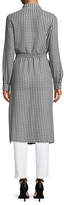 Thumbnail for your product : Calvin Klein Gingham Long-Sleeve Tunic