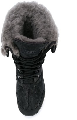 UGG Shearling-Trimmed Boots