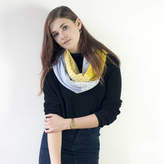 Thumbnail for your product : Miss Knit Nat Triangle Knitted Circle Scarf In Piccalilli