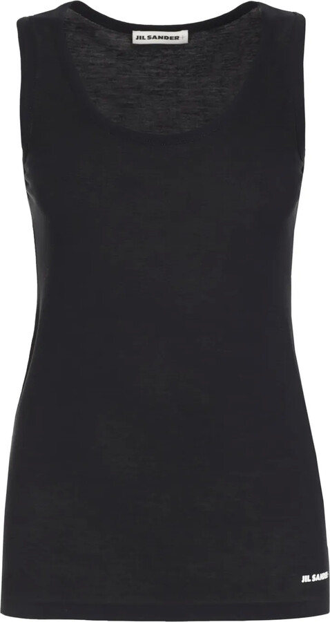 Jil Sander Tank top in cotone