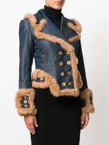 Thumbnail for your product : John Galliano Pre-Owned double-breasted denim jacket