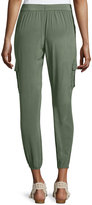 Thumbnail for your product : Joie Aliza Vintage-Wash Silk Pants