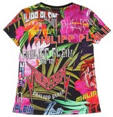 Thumbnail for your product : Embellished Print Cotton Jersey T-Shirt