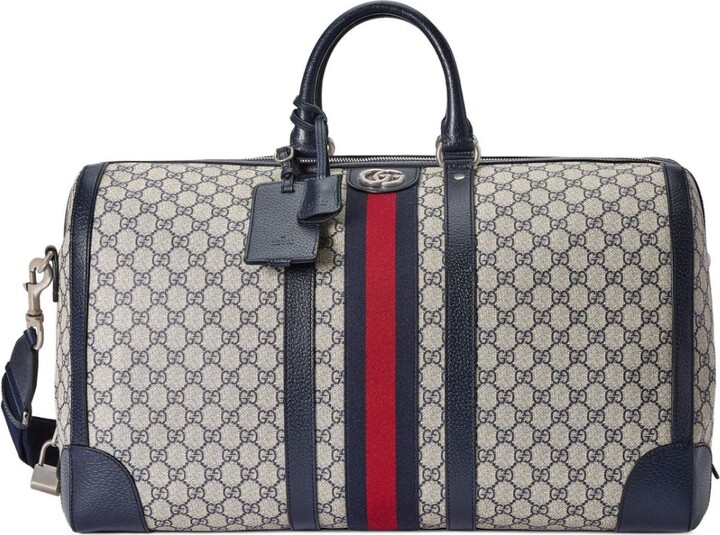 Savoy Large GG Supreme Duffle Bag in Multicoloured - Gucci