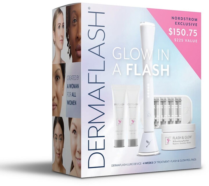 DERMAFLASH Luxe Exfoliation & Peach Fuzz Removal Device ShopStyle
