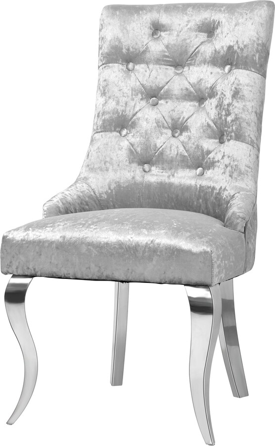 AESOME High Back Tufted Velvet Dining Chair Club Bedroom ShopStyle