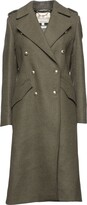 Thumbnail for your product : Barbour Inverraray Wool Coat Military Green