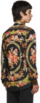 Thumbnail for your product : Dolce & Gabbana Black Flower Print Shirt