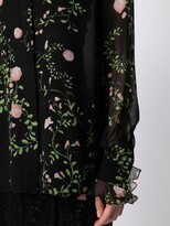 Thumbnail for your product : Giambattista Valli Floral Print Chiffon Shirt