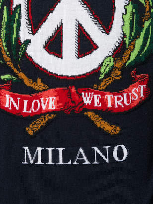 Love Moschino embroidered sweatshirt