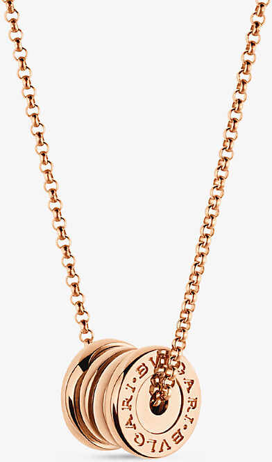 Bvlgari Rose Gold B.Zero1 18ct Rose-Gold Pendant Necklace 1 Size
