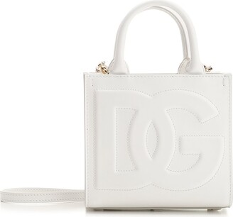 Handbag Dolce & Gabbana White in Plastic - 23536940