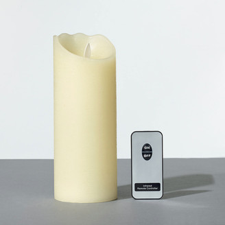 OKA Pillar LED Candle, Tall - Ivory