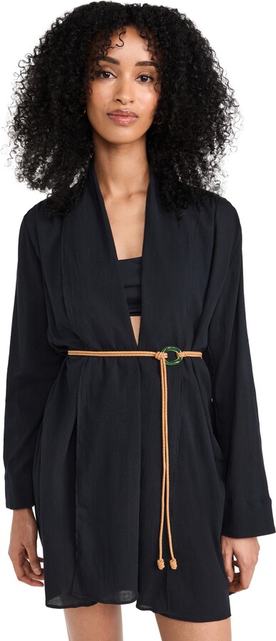 Vix Paula Hermanny Solid Tina Short Cover Up