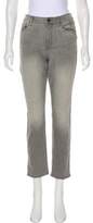 Thumbnail for your product : DKNY Mid-Rise Straight-Leg Jeans grey Mid-Rise Straight-Leg Jeans