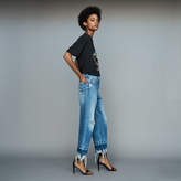 Thumbnail for your product : Maje Wide jeans with distressed detailing