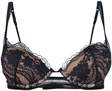 la perla lapis lace pushup bra