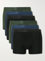 Thumbnail for your product : CDLP Six-Pack Stretch-Lyocell Boxer Briefs