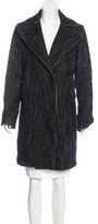 Thumbnail for your product : CNC Costume National Wool Notch-Lapel Coat