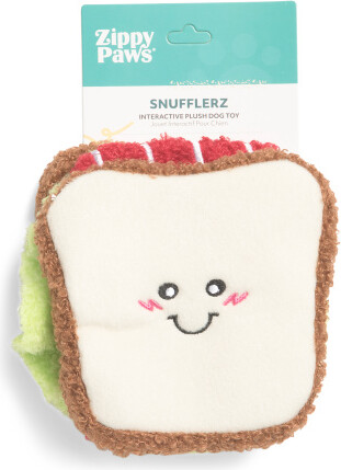 TJMAXX Snufflerz Blt Sandwich Pet Toy, Polyester