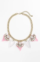 Thumbnail for your product : Cara Crystal & Resin Statement Necklace