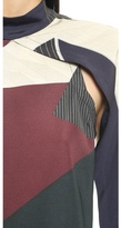Thumbnail for your product : Yigal Azrouel Block Print Cape Top