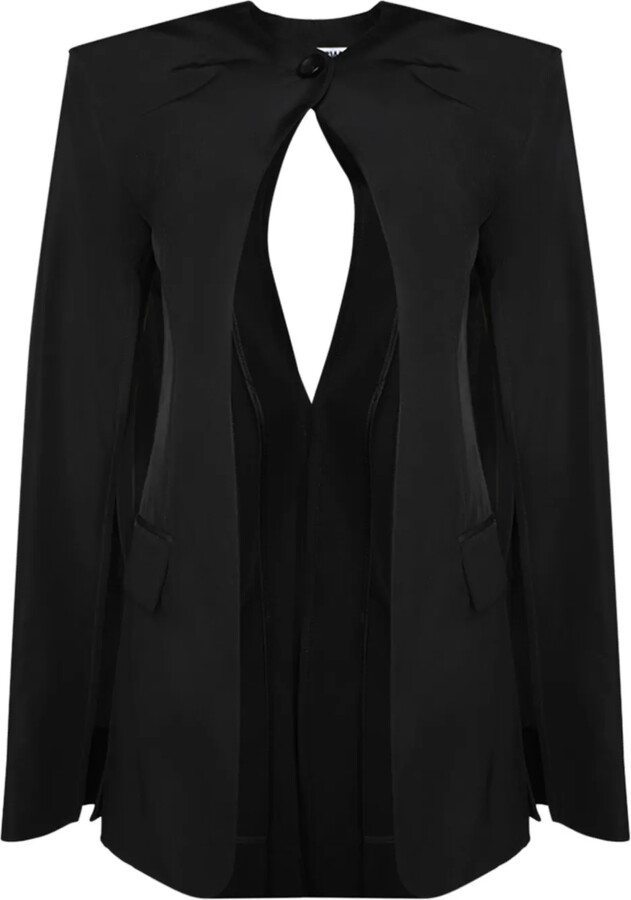 Alexander Wang Collarless Slit Jacket