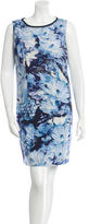 Thumbnail for your product : Piazza Sempione Digital Print Sleeveless Dress
